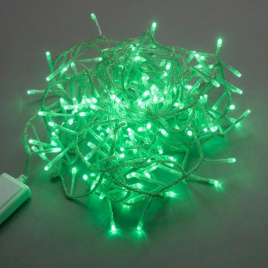 Гирлянда LED-BW-200-20M зелёная  влаг.200светод. ч