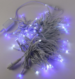 Гирлянда LED  80 Син 10м.бел.пр.кау К130-13А IPF