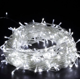 Гирлянда LED 400 Шнур белый проз..провод 25,5м