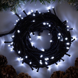 Гирлянда LED 100  Белый  10м уличный Sima Land