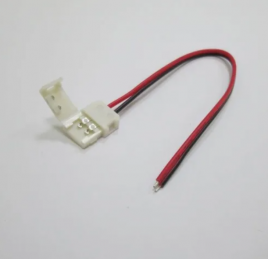 Разъем 8 мм 2-х конт. для ленты SMD3528 ECOLA