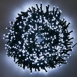 Гирлянда LED 160 Белый 20м ч.пр.контр К130-231 IPF