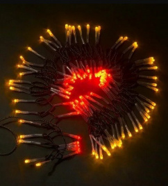 Гирлянда LED-XW-120-5M-C-240V   Крас/желт