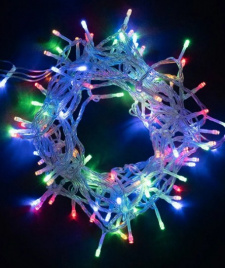 Гирлянда LED 140  12 м Мульти пр. пр  К130-119 IPF