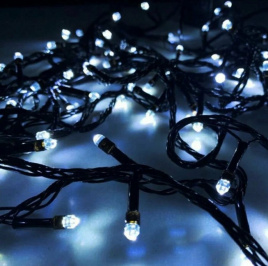 Гирлянда LED 160 Белый  20м уличный