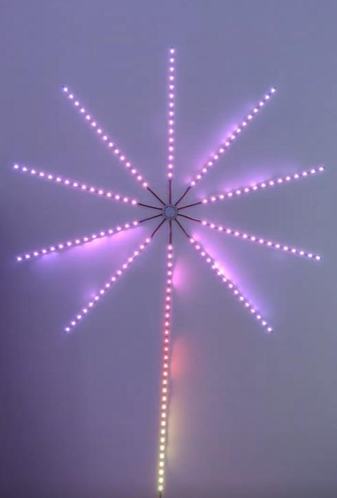 Лента комплект OG-LDL39 9*0.3м+1*1м 30Led RGB IP20 (Фейерверк) фото 1